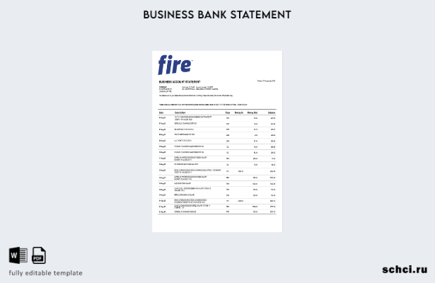 Загрузка в цифровом формате. Заявление о предприятии Fire Financial Services Lim